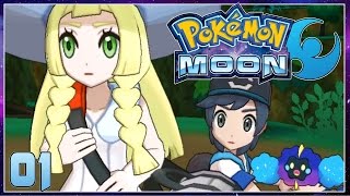 Pokemon Moon Part 1  Welcome to ALOLA Gameplay Walkthrough  Pokemon Sun Moon [upl. by Heber320]