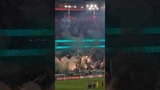 Gladbach in Frankfurt 2Runde DFB Pokal Choreo [upl. by Gwynne435]