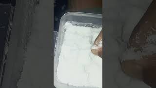 camphor mix naphthalene powder finding small pieces n crushing playing [upl. by Aonehc2]