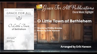 Choral Music  O Little Town of Bethlehem [upl. by Nosneh]