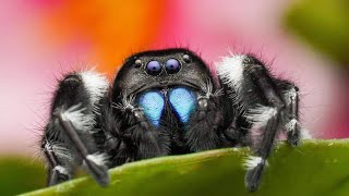 Geschlechtsbestimmung von Springspinnen wie Phidippus regius [upl. by Schlicher]