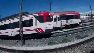 Trenes Renfe cercanias y metro Madrid [upl. by Rolyak864]