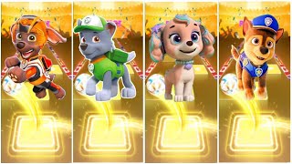 PAW Patrol  The Mighty Movie Marshall 😸 Coral 😸 Skye 😸 Chase ☄️ Tiles Hop EDM Rush [upl. by Buchanan]