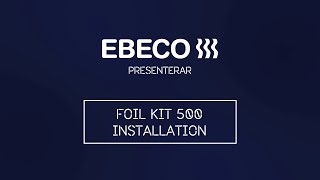 Golvvärmekit Foil Kit 500 installation SE [upl. by Pendleton589]