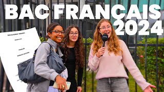 BAC DE FRANÇAIS 2024  réactions  CORRECTIONS [upl. by Grote923]