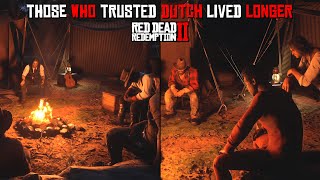 Those Who Trusted Dutch Lived Longer In Red Dead Redemption 2 [upl. by Eelarual]