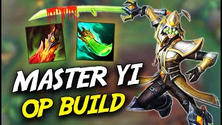 ¡¡MASTER YI BUILD PARA CARRILEAR EN WILD RIFT [upl. by Gerrie177]