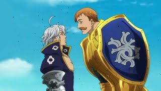 Escanor vs Estarossa  Latino  Nanatsu no Taizai 4K [upl. by Aicinoid]