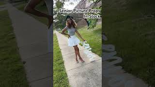 Senior picture props now in stock at CollageAndWoodcom Get yours today seniorphotography senior [upl. by Arimak]