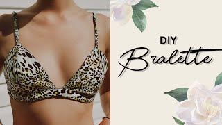 How to sew a Bralette  Ivy Bralette sewing tutorial [upl. by Fondea]