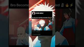 Bro become after unsealed 🤯🔥⚡anime gojo gojosatoru jujutsukaistojien [upl. by Novak913]