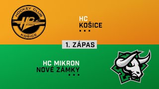 1kolo kvalifikácia HC Košice  HC Nové Zámky HIGHLIGHTS [upl. by Randal]