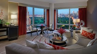 Central Park View Suite  Mandarin Oriental New York City [upl. by Elvina206]