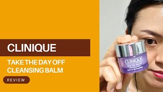 Review  Demo CLINIQUE Take The Day Off Cleansing Balm [upl. by Donald]