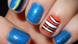 Finding Nemo Nails Short Nails [upl. by Aluor]