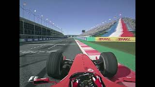 Schumacher onboard MagnyCours 2004 Assetto Corsa recreation [upl. by Honeyman]