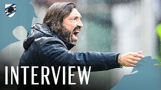 SampdoriaComo Pirlo «Pari dolceamaro a Lecco per vincere» [upl. by Neelasor]