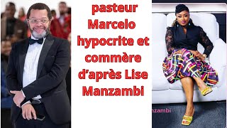 LISE MANZAMBI TRAITE MARCELO TUNASI D HYPOCRITE ET COMMERE [upl. by Yukio]