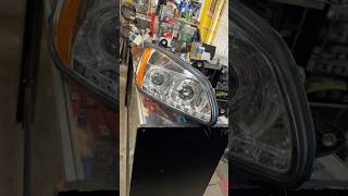 Aftermarket headlights for a kenworth T660 and freightliner Cascadia truckstop t660 cascadia [upl. by Anaahs]