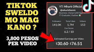 PAANO MAKITA MAG KANO ANG SAHOD MO SA TIKTOK PER VIDEO  MAY KITA BA SA TIKTOK SUPER EASY 2022 [upl. by Adnohsel]