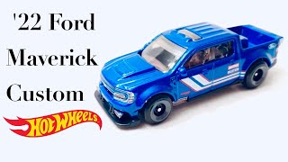 Hot Wheels 22 Ford Maverick Custom [upl. by Calv213]