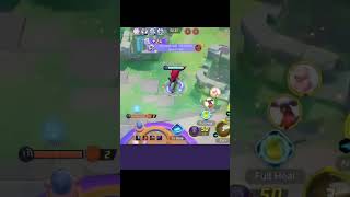 Bottom t3 push with Zoro  Pokemon unite smilegaming pokemonunite [upl. by Eremehc694]