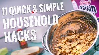 11 Quick amp Simple Household Hacks Vol 13 [upl. by Eissirk]