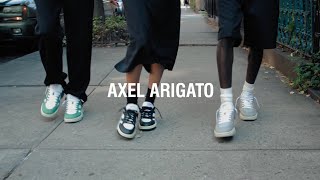 Unboxing AXEL ARIGATO  Marathon RTic Trainers  BEIGE  From Choicestorecom [upl. by Marc]