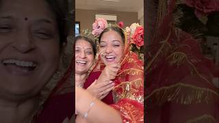 Shaadi ko 32 YEARS ho gaye 😨🥺recreating Mums wedding look😱grwm dulhan wedding [upl. by Bruell]