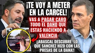 💣ABASCAL comparece de URGENCIA💥¡Y ATERRA A SÁNCHEZ CON LO QUE LE HARÁ TRAS LO SUCEDIDO EN PAIPORTA💥 [upl. by Arreyt]