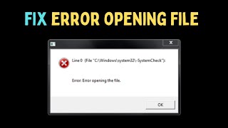 How to Fix the “Error Opening File for Writing” in Windows 11 [upl. by Hanikehs]