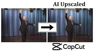 AI Upscaling Comparison with CapCut [upl. by Laius544]