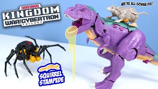 Transformers Kingdom Tyrannosaurus Rex Megatron Beast Wars [upl. by Durham]