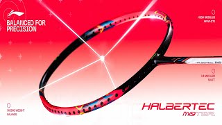 LiNing Halbertec Motor Badminton Racquet [upl. by Krystalle624]