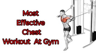 Most Effective Chest Workout At Gym l Mohit Fitness [upl. by Ynohtnanhoj]