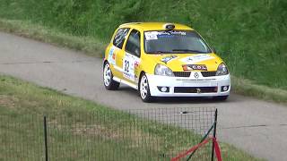 rallye du forez 2017 crash bmw [upl. by Lleryt]