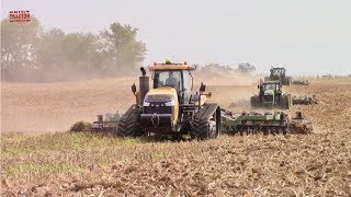 DISKING 1000 ACRES PER DAY  8 Tractors Totaling 4340 Horse Power [upl. by Otrebmuh]