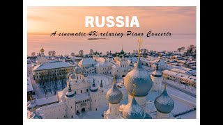 Russia  A Relaxing 4K Cinematic Experience [upl. by Noak668]