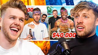 SIDEMEN REACT TO 40000 VS 400 HOLIDAY [upl. by Htrowslle349]