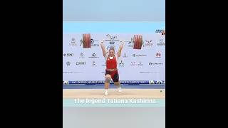 Tatiana Kashirina WWC 2014 193 KG worldrecord weightlifting [upl. by Marleen]