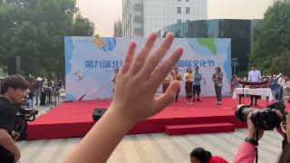 Cambodian student singing khmer song at Beihang university on culture day [upl. by Aneras]