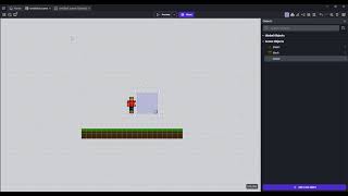 2D Minecraft in GDevelop 5 [upl. by Savart780]