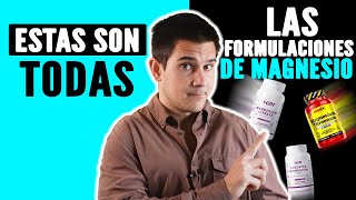 ✍️👨‍⚕️91 Tipos diferentes de MAGNESIO explicados y cuál necesitas EN CADA CASO☝️Importante [upl. by Mina]