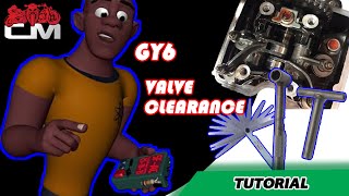 GY6 150cc Scooter Valve ClearanceFeeler Gauge ExplainedHow To [upl. by Towbin477]