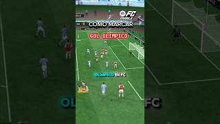 Tutorial GOL OLIMPICO en Fc Mobile Cómo anotar GOL OLÍMPICO fcmobile fifamobile fyp [upl. by Tingley]