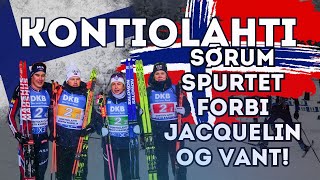 Skiskyting Mixed stafett  Vebjørn Sørum leder Norge til seieren med imponerende sisterunde [upl. by Ardy]