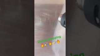 😱DIY SHRINK WRAPPING OUTSIDE FUN🤣💫shrinkwrap heatgun winterdiy giftbaskets [upl. by Ahter]