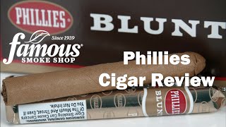 Phillies Cigars Review  Famous Smoke Shop [upl. by Soloma]