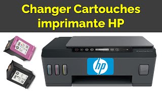 Comment changer cartouche imprimante HP [upl. by Gib]