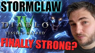 STORMCLAW IS BACK Lightning Fast DRUID Build Guide for Diablo 4  Vessel of Hatred Season 6 [upl. by Aikemaj983]